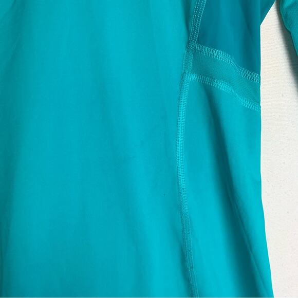 Lululemon Trail Bound women's size 4 1/2 zip blue mesh luxtreme cold weather run - Picture 7 of 14